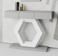 Консоль NORA 677 Piedra mate/Blanco mate фото Консоль NORA 677 Piedra mate/Blanco mate. Фото №1