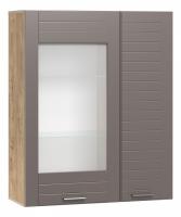 Шкаф навесной Livorno,НМ 011.29,  Софт Графит, Дуб Бунратти