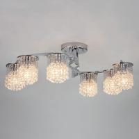 Потолочная люстра Eurosvet Ambroz 3222/6 хром Strotskis фото Потолочная люстра Eurosvet Ambroz 3222/6 хром Strotskis. Фото №1