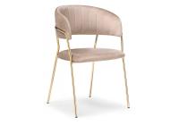 Стул Kamelia cappuccino / gold фото Стул Kamelia cappuccino / gold. Фото №1