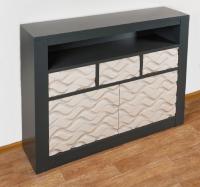 Тумба NORA 3011.4 Grafito. Фото №1