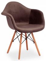 Кресло Secret De Maison CINDY SOFT (EAMES) (mod. 101) дерево береза/металл/мягкое сиденье/ткань, 61 х 60 х 80 см , серый (HLR 24)/натуральны Кресло Secret De Maison CINDY SOFT (EAMES) (mod. 101) дерево береза/металл/мягкое сиденье/ткань, 61 х 60 х 80 см , серый (HLR 24)/натуральны. Фото №1