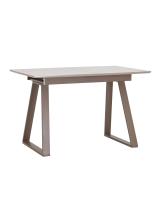 Стол обеденный Детройт раскладной 120-160*80 бежевый. Фото №1