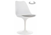 Стул Tulip белый / серый фото Стул Tulip белый / серый. Фото №1