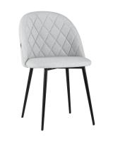 Стул Марсель микровелюр светло-серый фото Стул Марсель микровелюр светло-серый. Фото №1