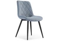 Стул Fox light blue / black фото Стул Fox light blue / black. Фото №1