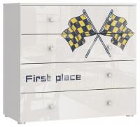 Комод Квадро STL.322.06 W,белый. Фото №1