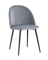 Стул Фолио велюр серый. Фото №1