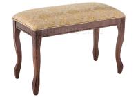 Банкетка Валентино орех / бежевый. Фото №1