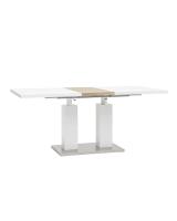 Стол обеденный Сиэтл раскладной 140-180*90 глянцевый белый фото Стол обеденный Сиэтл раскладной 140-180*90 глянцевый белый