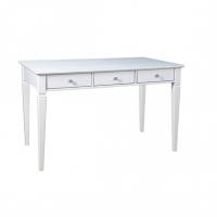 (5.1) Стол письменный "Ольса" 003 (белый лак)