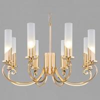 Подвесная люстра Eurosvet Banci 60117/8 золото фото Подвесная люстра Eurosvet Banci 60117/8 золото. Фото №1