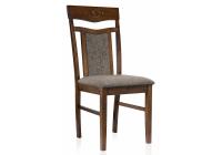 Стул деревянный Sketch dirty oak / dark brown