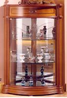 Угловая витрина со стеклом ref.52 фото Угловая витрина со стеклом ref.52