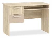 Акварель НМ 009.19-05 М2 Стол для компьютера Капучино/Дуб сонома, Дуб Сонома