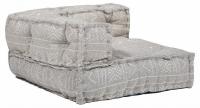 Модуль мягкий угловой  Secret De Maison SICILIA (mod. 10088) cotton Kilim, 80х80х43см, серый фото Модуль мягкий угловой  Secret De Maison SICILIA (mod. 10088) cotton Kilim, 80х80х43см, серый. Фото №1