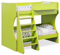 Кровать двухъярусная Р434 Капризун 3, зеленый. Фото №1