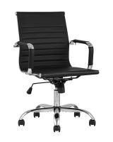 Кресло офисное TopChairs City S черное фото Кресло офисное TopChairs City S черное. Фото №1