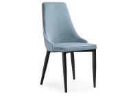 Стул Kora 1 light blue / white / black фото Стул Kora 1 light blue / white / black