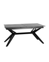 Стол обеденный Олимпия раскладной 160-210*90 керамика темная. Фото №1