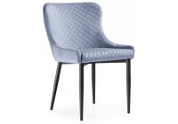 Стул Teo light blue / black фото Стул Teo light blue / black