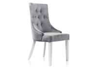 Стул деревянный Elegance white / grey фото Стул деревянный Elegance white / grey