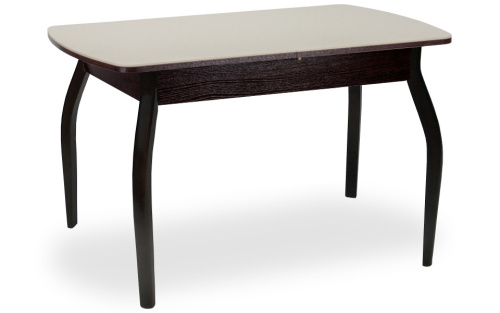 Стол Чикаго СТ Беж-Венге ноги массив. Фото №1