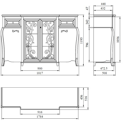 Тумба Тэсоро ГМ 6366. Фото