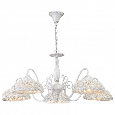 Подвесная люстра Arte Lamp Twisted A5358LM-5WG фото Подвесная люстра Arte Lamp Twisted A5358LM-5WG. Фото №2