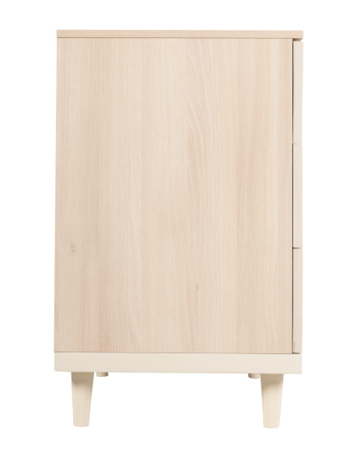 Комод с 3 ящиками Сканди Жемчужно-белый. Фото №6