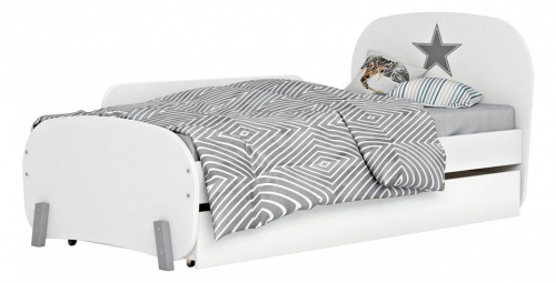 Ограничитель для кровати Polini kids Mirum 1910, белый. Фото №3