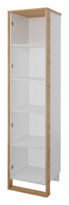 Сити СТЛ.336.08 Шкаф 1 дв. Бело-серый/Дуб небраска фото Сити СТЛ.336.08 Шкаф 1 дв. Бело-серый/Дуб небраска. Фото №2