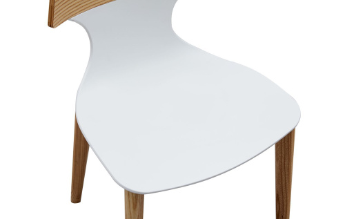 Стул DC-S083 белый/бук. Фото №9
