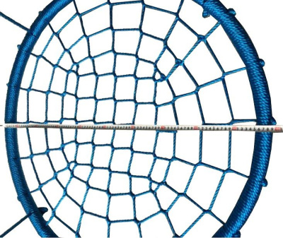 Качели детские Гнездо 60, голубой. Фото