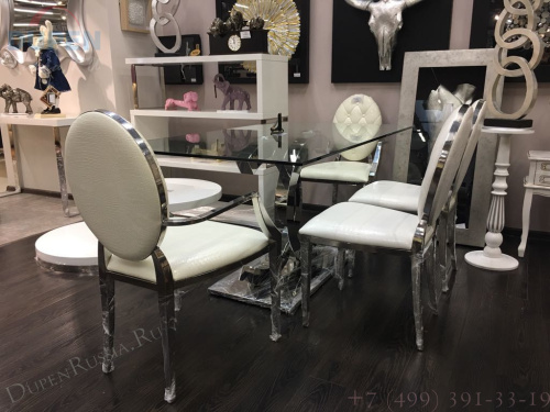 Стул Y110B белый. Фото №6