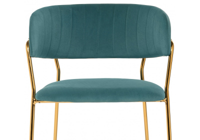 Стул Kamelia green / gold. Фото №4