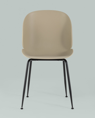 Стул Beetle пластик бежевый. Фото №5