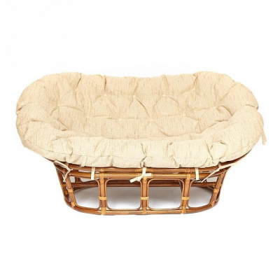 Кресло MAMASAN  23/02 W /с подушкой/ Pecan (орех) фото Кресло MAMASAN  23/02 W /с подушкой/ Pecan (орех). Фото №2