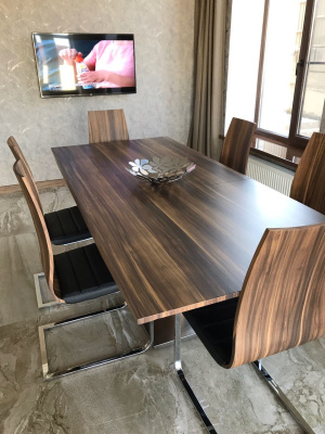 Обеденный стол DUPEN DT-02 орех. Фото