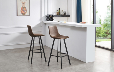 Барный стул 8307А-6 Brown (коричневый). Фото