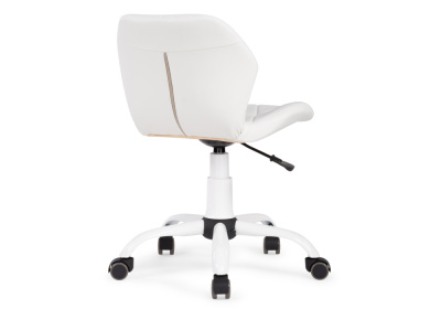 Стул Вальд экокожа белая фото Стул Вальд экокожа белая. Фото №5