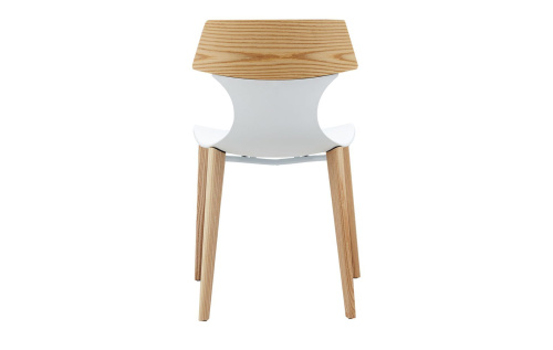 Стул DC-S083 белый/бук. Фото №7