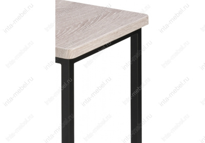 Барный стул Лофт филадельфия грей / черный матовый фото Барный стул Лофт филадельфия грей / черный матовый. Фото №3