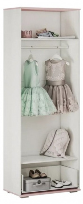 Шкаф платяной Малибу,белый. Фото №3