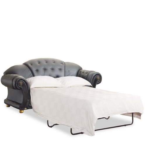 Диван-кровать Versace 3-х местный черный. Фото №3