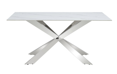 Стол T088 (160) камень белый матовый Calacata. Фото №5