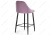 Барный стул Джама лавандовый / черный матовый. Фото №4