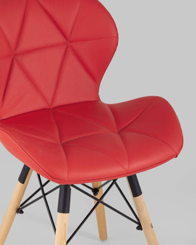 Стул Бон экокожа красный. Фото №9