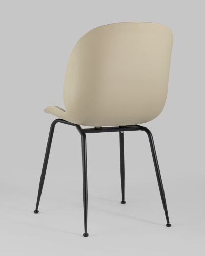 Стул Beetle пластик бежевый. Фото №7