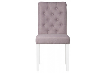 Стул деревянный Amelia white / fabric fog. Фото